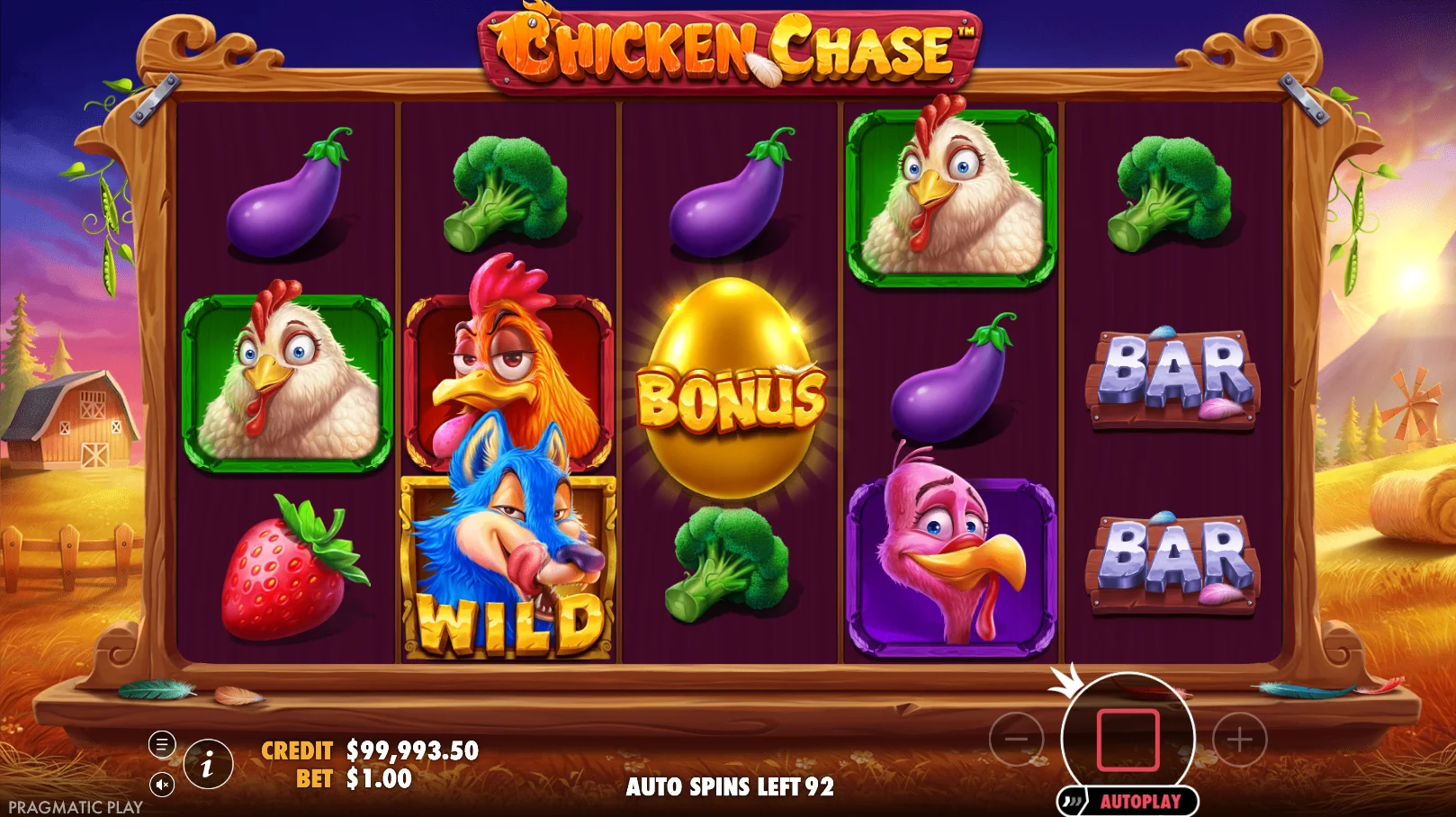 Chicken Chase Game Demo