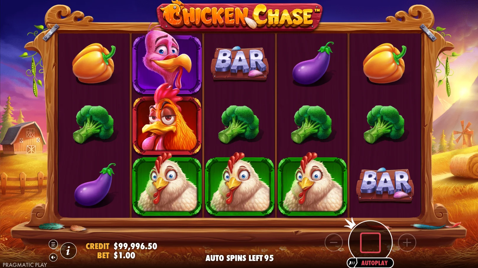 Chicken Chase Game