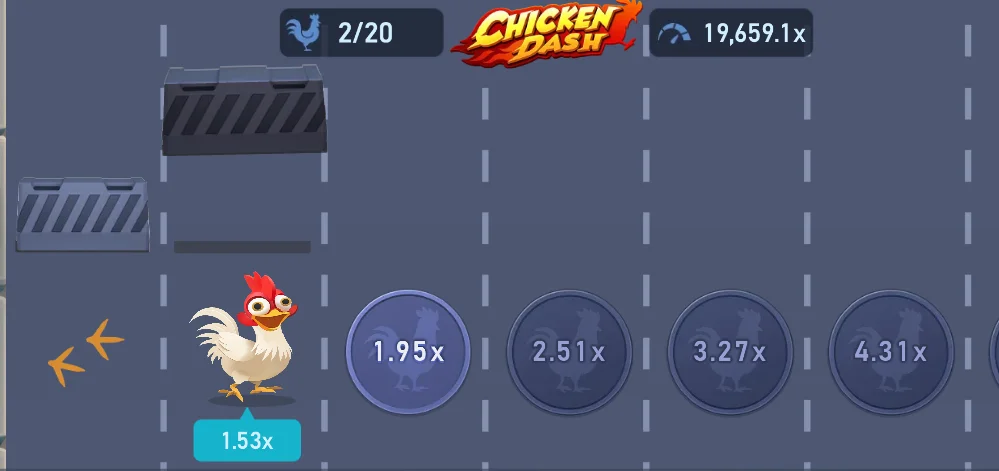Chicken Dash Demo Game