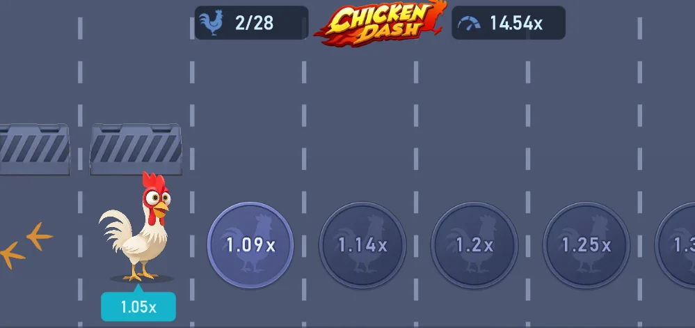 Chicken Dash Game