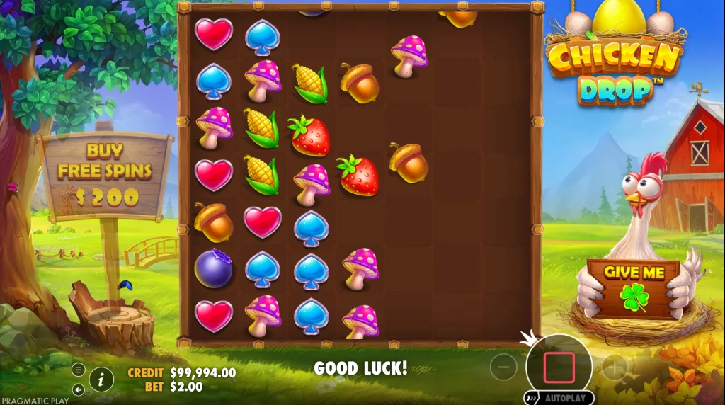 Chicken Drop Game