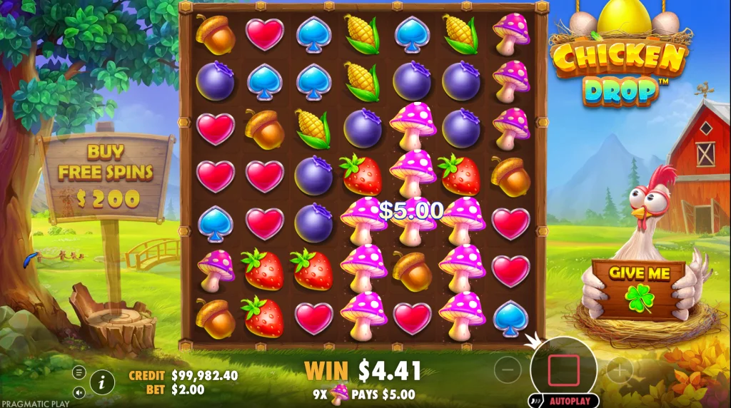 Chicken Drop Game Casino