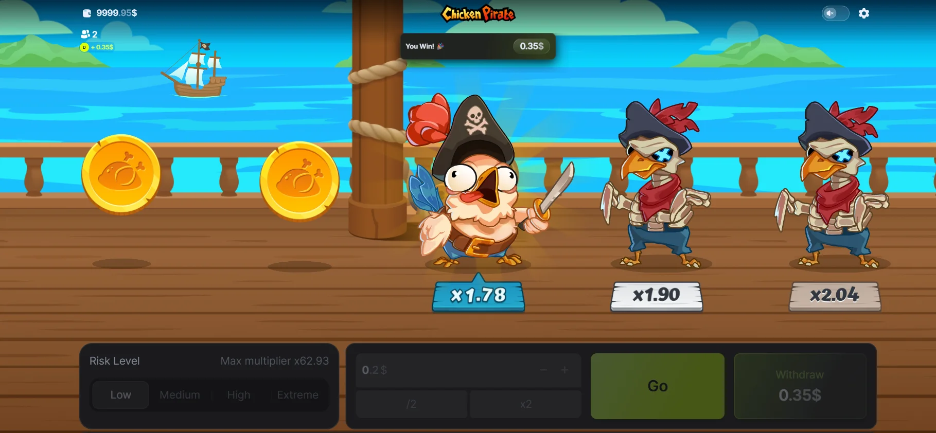 Chicken Pirate Casino