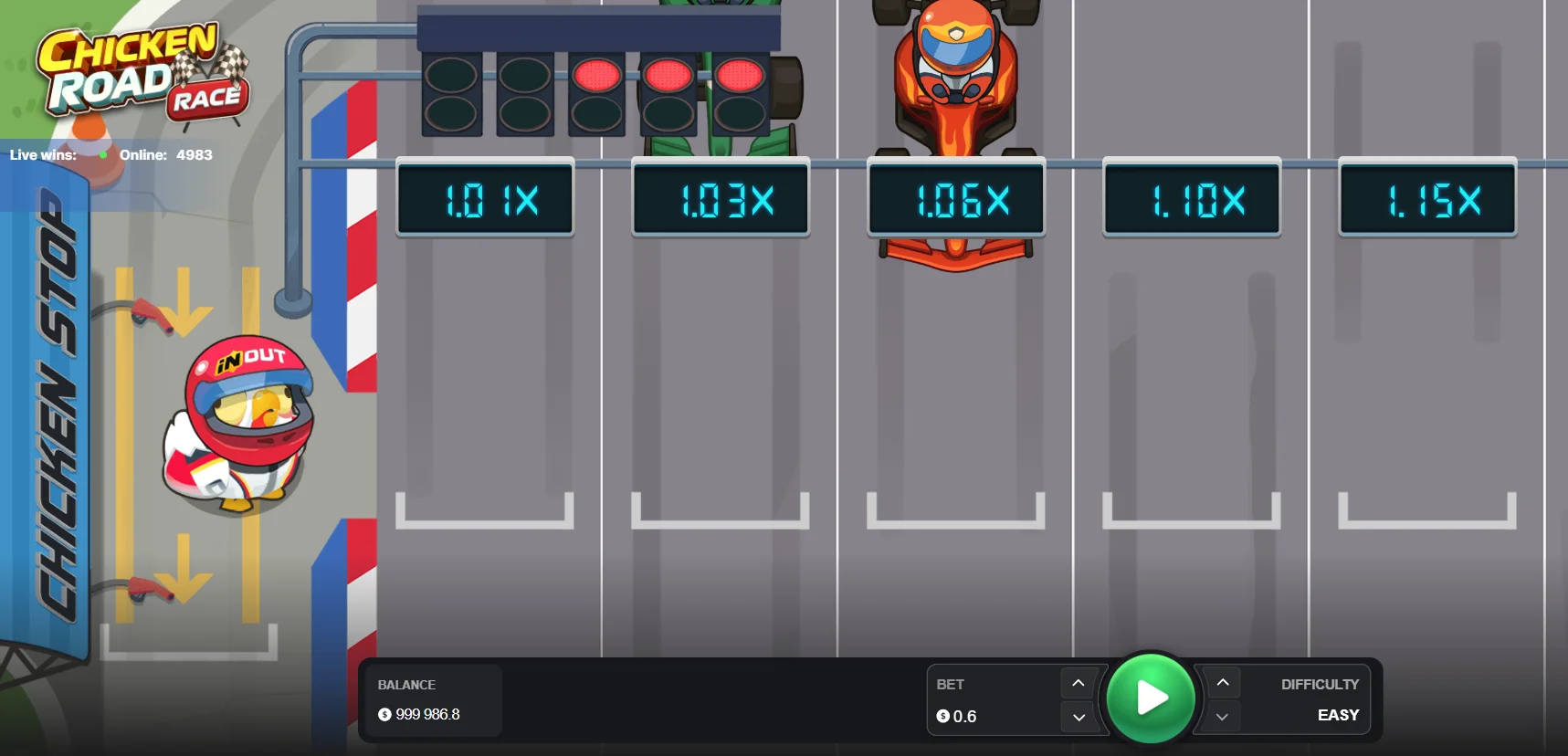 Chicken Road Race Game Casino