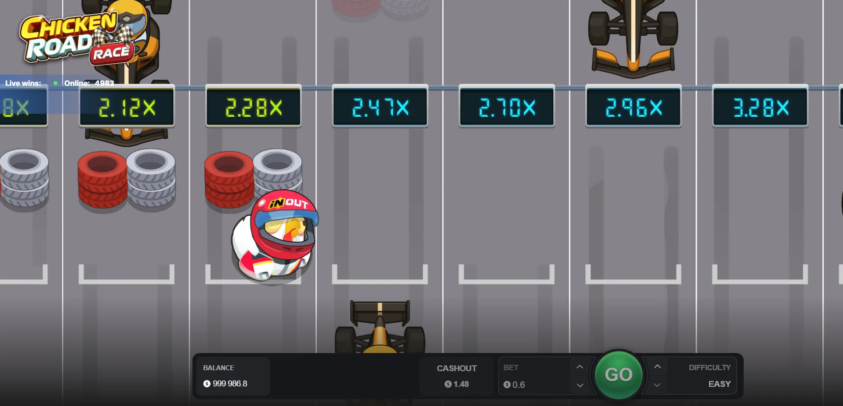 Chicken Road Race Game Demo