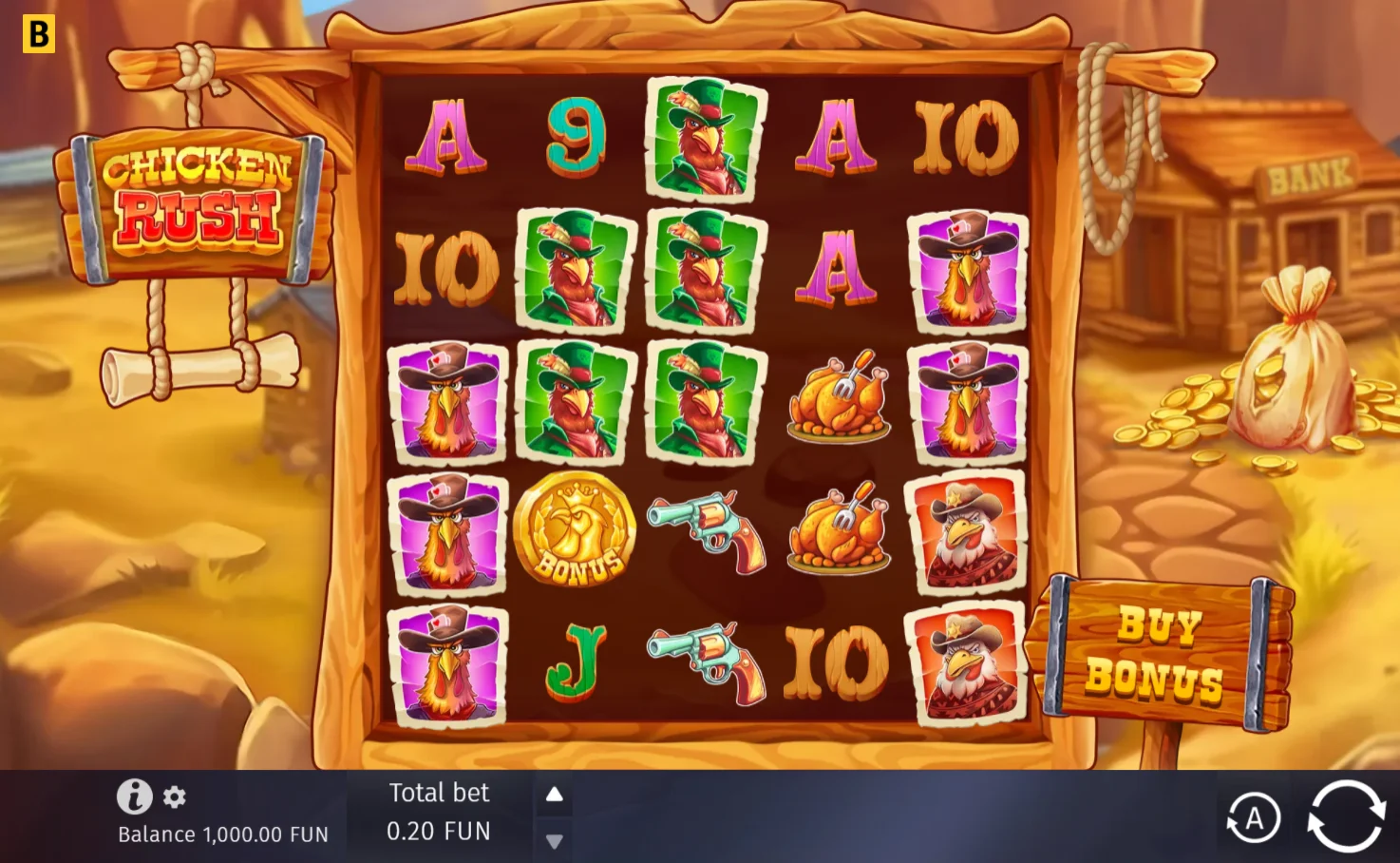 Chicken Rush Game