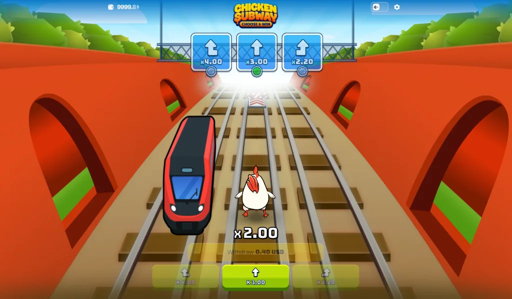 Chicken Subway Game