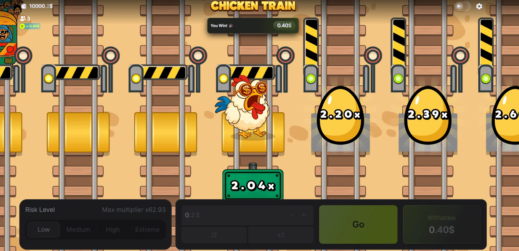 Chicken Train Casino