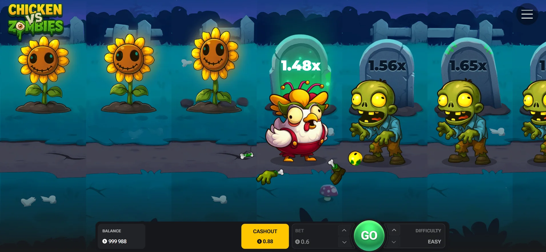 Chicken vs Zombies Casino
