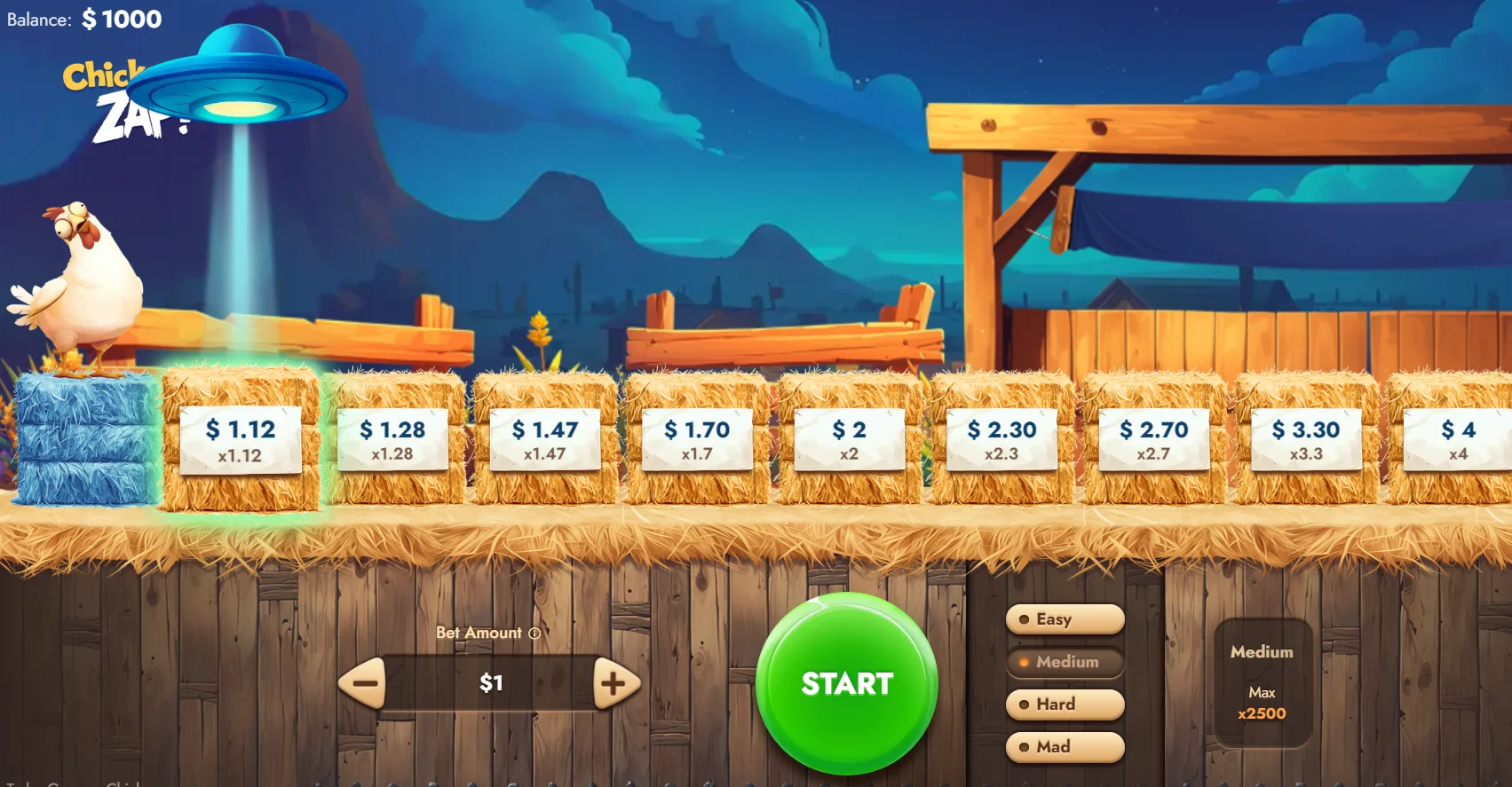 Chicken Zap Game Casino
