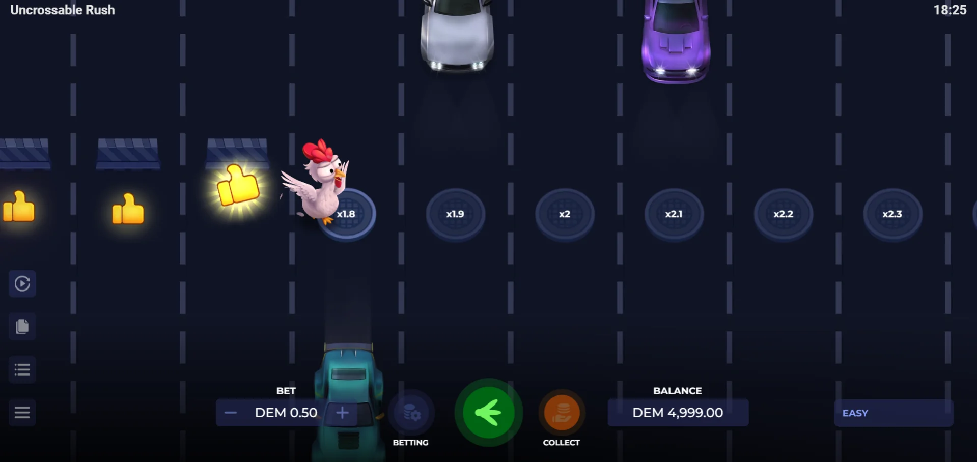 Uncrossable Rush Demo